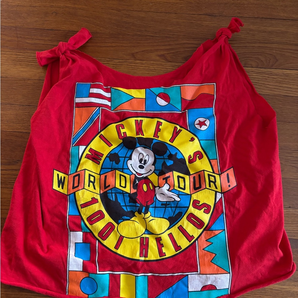 ‼️ LAST CHANCE ‼️Mickey Mouse Epcot World Tour Tank Top